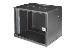 19IN 9U wall mounting cabinet - SOHO PRO 460 x 540 x 400mm black