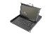 Modular Console with 17in TFT 48.3cm 8Port KVM Touch 8 x HDMI. HD Resolution - GE Keyboard