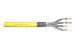 installation cable - Cat 7a - S/FTP - AWG 22/1 simplex - 1000m - Yellow - Cca