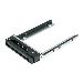 SSD Tray For 2.5in Drives W/o Key Lock/black Plastic