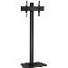 Set F 1544b; Vloerstandaard, Enkele Buis 150 Cm, Vesa 400x400mm - Black