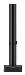 Momo C140 Base With Pole Component, For Motion And Motion Plus, 40cm (black)