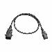 P-lock Power Cord IEC C14-C13 10A 80cm 6pcs