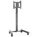 Flat Panel Single Display Cart Black (npfcub)