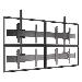 Fusion&trade Micro-adjustable Large Ceiling Mounted 2 X 2 Video Wall Solutions 40" - 55"
