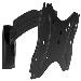 Small Thinstall Single Swing Arm Wall Display Mount - 10" Extension