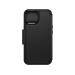 iPhone 15 Case Strada Series Folio MagSafe - Shadow (Black)