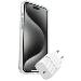 Bundle Apple iPhone 15 Pro Max / Symmetry Clear MagSafe / Premium Glass AM / 30W USB-C Wall Charger EU