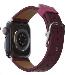 Cactus Leather Watch Band Apple 45/44/42mm Maroon Bells - Pink