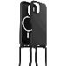 iPhone 16 Case with Strap - React Series Necklace Magsafe - Black - ProPack