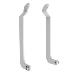 Mxirlight Mounting Brackets For The Mobotix M15/m16 Allrounddual Cameras - White