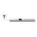 Di-strip D Combi 5 Sockets