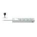 Di-strip F Compact 4 Sockets