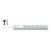 Di-strip F Compact 6 Sockets + Switch