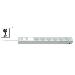 Di-strip D Compact 6sockets +switch