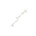 Monitorarm Flexible Single White