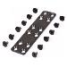 Collar Adaptor Allows Poles To Be Mounted Horizontally Across Fixed Vertical Poles Suitable For Both