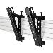 Flat Screen Interface Arms W/ Tilt (pair), Black Vesa 200