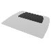 Cover Plate For Dual 50mm Pole - Matt Black (mb)