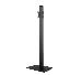 Medium Flat Screen Single Column Floor Stand, Up To 47in, 35kg, Black