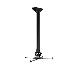 Fixed Drop Xl Projector Ceiling Mount With Micro-adjustment, 0.5 M, Max 25 Kg, Tilt +/-13, Black