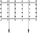 Mobile Stand For Infiled Wp Series 5x5 Dvled Videowalls, Black