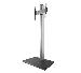 System X Universal Flat Screen Floor Stand, 1.8 M, 39" - 65", Max 70 Kg, Vesa 600x400, Silver