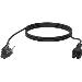 3m Black Eu Cloverleaf Power Cable