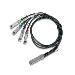 Cable Pass Copper - Ethernet 100gb/s - Sfp28 - 3m - 30awg