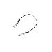 Cable Pass Copper Ethernet - 25gb/s -sfp28 - 5m - Black