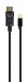 Mini DisplayPort to DisplayPort Digital Interface Cable 2.0m - Black