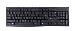 KB-UM-107 Standard Multimedia - Keyboard - Cored USB - Black - Qwerty US/Int'l