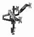 Adjustable Desk Mounted Arm For 3 Monitors (Full-Motion)