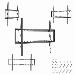 TV wall mount (fixed), 37"-70" (35 kg)