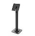 iPad Enclosure Tilting Kiosk - Space Rise Stand, 10cm - Black