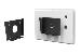 VESA Wall Mount Bracket - Fixed Cable Management Mount - Black (ENWMB)