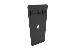 SlideDock Glue-On Plate - ONLY - Black