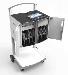 CartiPad Uno - 16 Unit Charging Cart EU Plugs - White