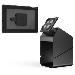Universal Magnetix Mount and Tablet Printer Kiosk - Black