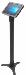 Bundle / Adjustable Floor Stand + Secure Space Enclosure for Surface Pro 7 / Galaxy TabPro S - Black