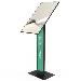Bundle / BrandMe Floor Stand + Stability Base Plate for the BrandMe Stand - Black