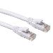 Patch Cable CAT6a Snagless With Rj45 Connectors White 3m