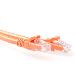 Patch cable - CAT6A - U/UTP - 1m - Orange