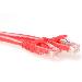 Patch cable - CAT6A - U/UTP - 1m - Red