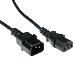 Powercord Extension 230v Black 3m
