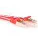 CAT6a Sstp Pimf Patchcable Snagless Red 1.5m