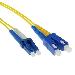 Fiber Patch Cable Lc/sc 9/125æm Duplex Singlemode 10m Yellow