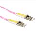 Lc-lc 50/125æm Om4 Duplex Fiber Optic Patchcable 30m