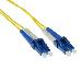 Lc-lc 9/125æm Os1 Duplex Fiber Optic Patch Cable 5m