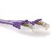 Patch Cable CAT6a S/ftp Pimf Snagless Purple 2m